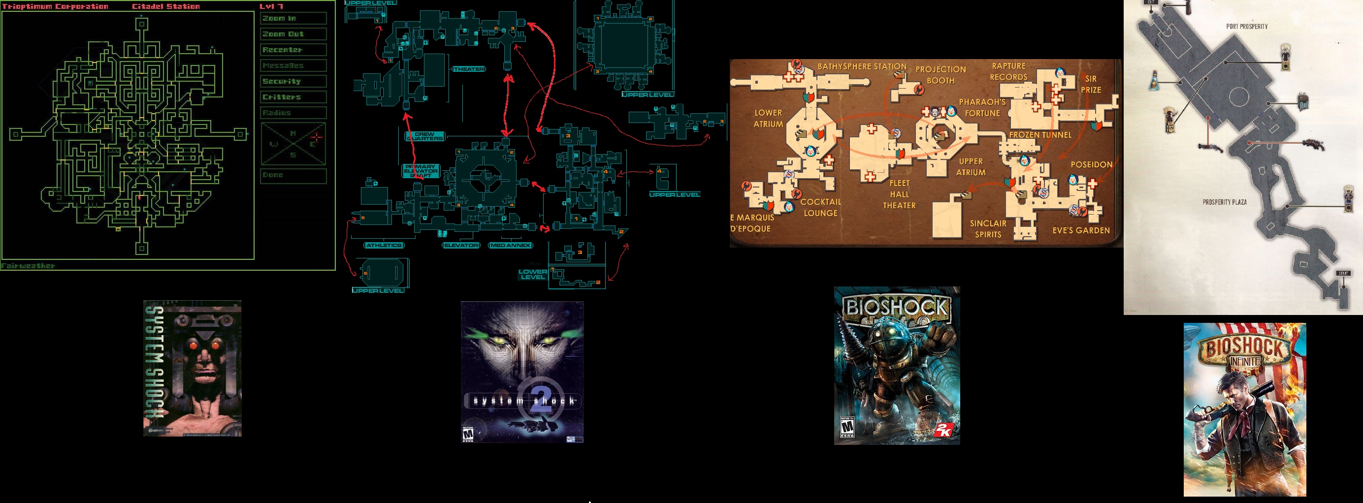 Example of visual style of Irrational Games