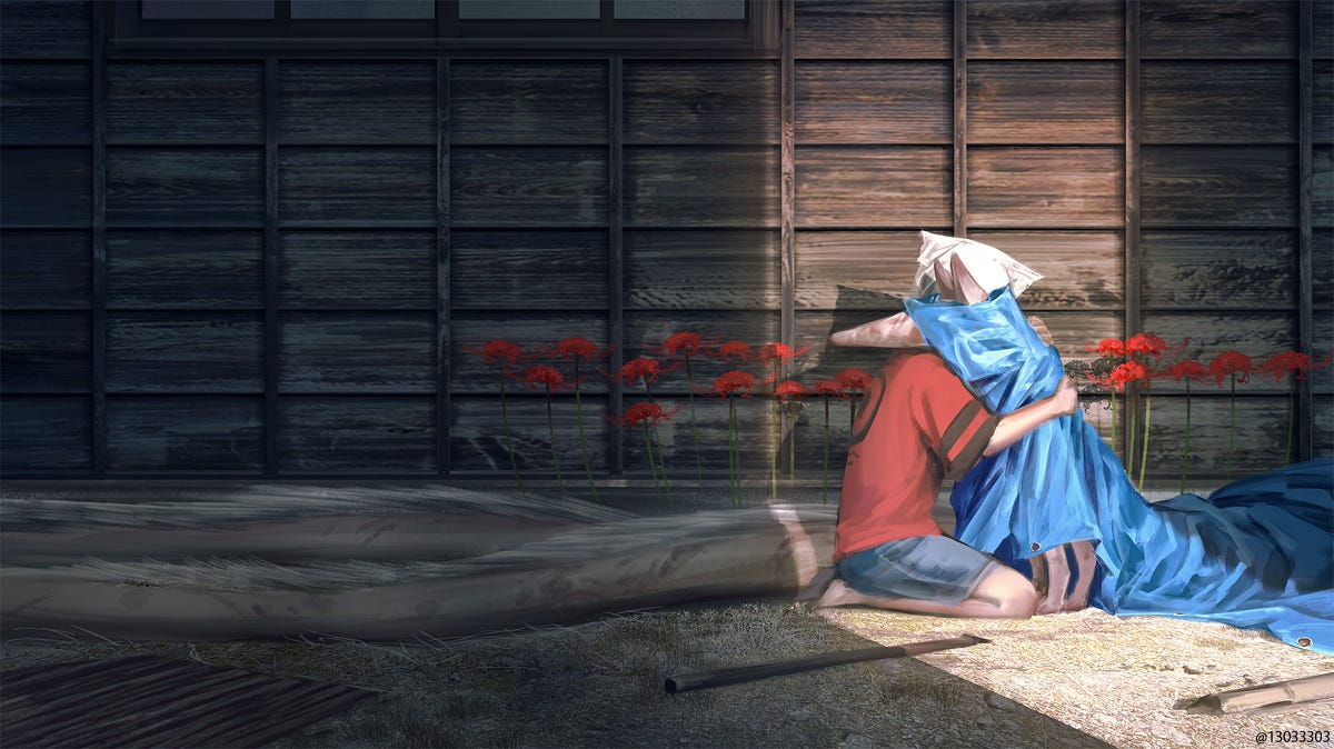 Example of visual style of Japanese Contemporary Abstract Art