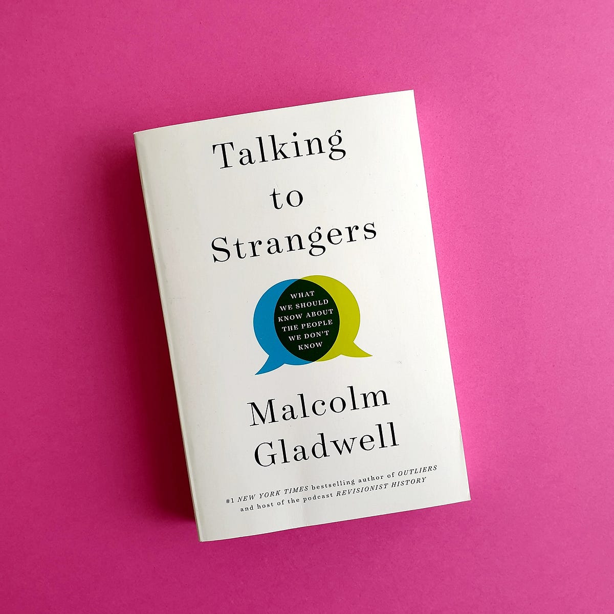 Example of visual style of Malcolm Gladwell