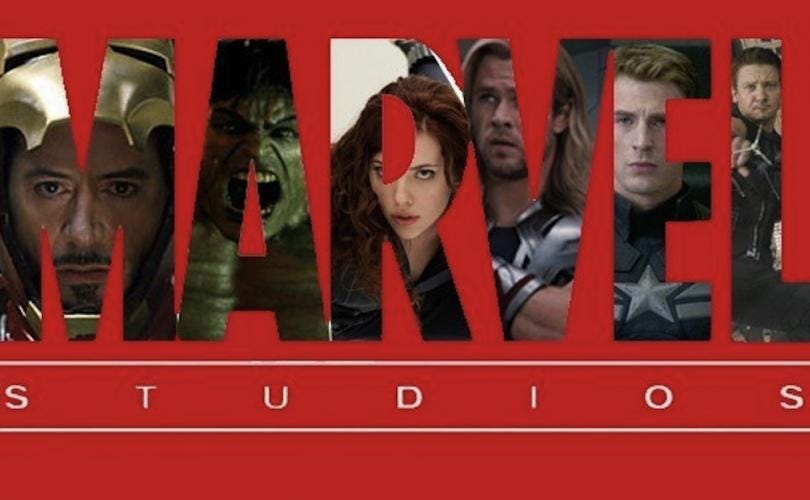 Example of visual style of Marvel Studios
