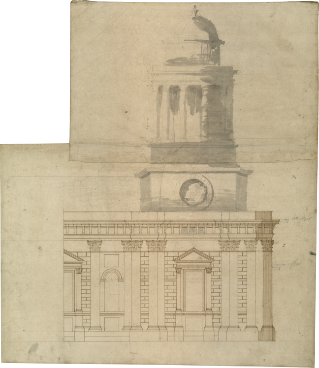 Example of visual style of Nicholas Hawksmoor