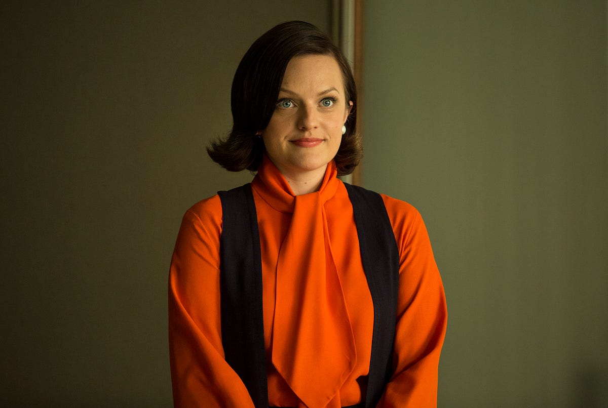 Example of visual style of Peggy Olson